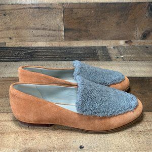 Lori Goldstein Greer Faux Sherling loafer Size 9